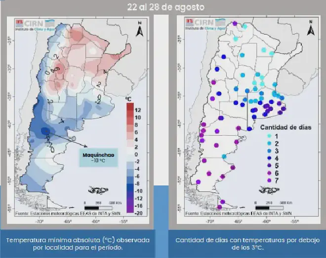 Condiciones extremas frías