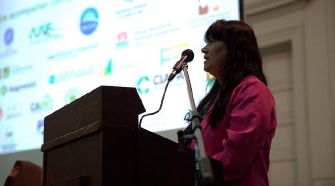 La Dra. Inés García de Salamone moderó la mesa redonda &ldquo;Oportunidades de la microbiología agrícola y ambiental para la creación de empresas de base tecnológica. Impacto de las aceleradoras” del CAMAyA VI