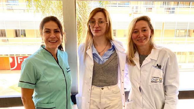 Margarita M. Vallejos, Erica Danisa Spinnenhirn y María Victoria Traffano Schiffo